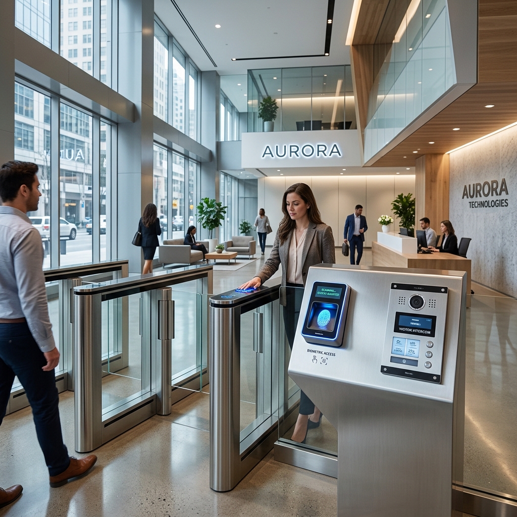 Commercial Security Installation 1