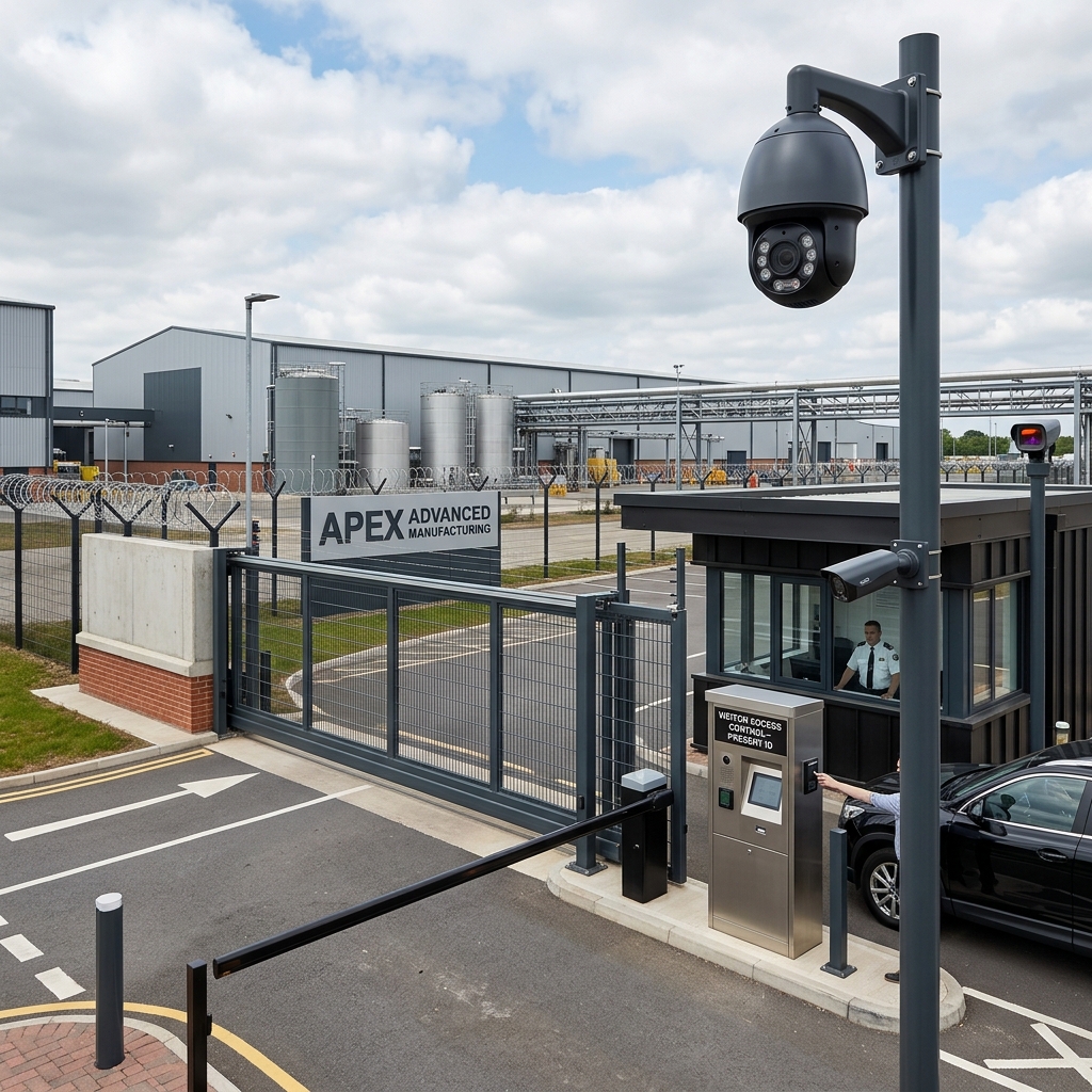 Commercial Security Installation 2